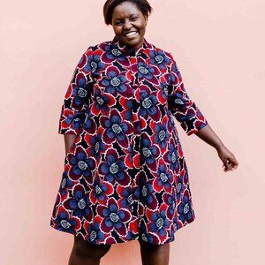 Zuri Jardin 3/4 Sleeve Dress size 2X